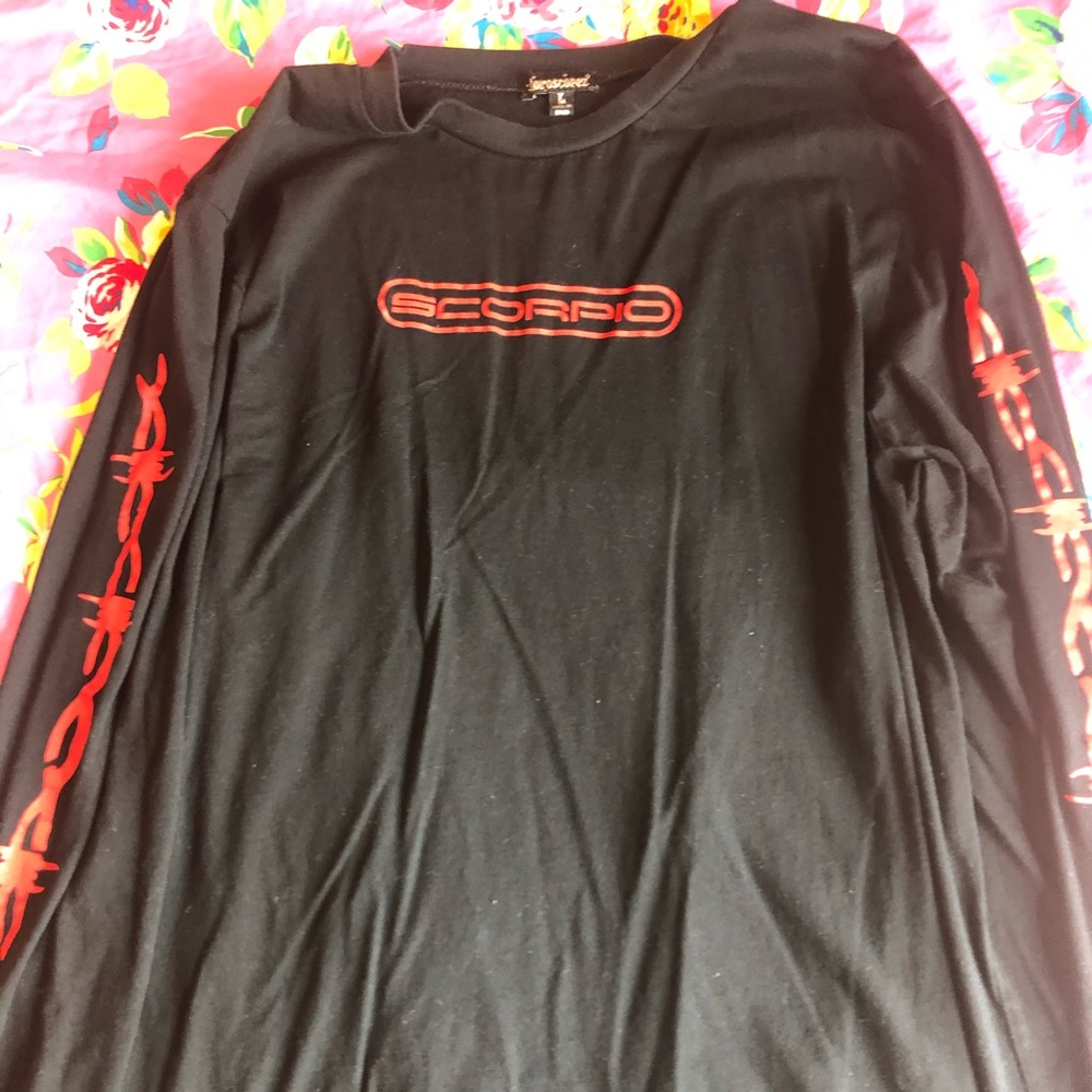 Deadly Scorpio long sleeve shirt